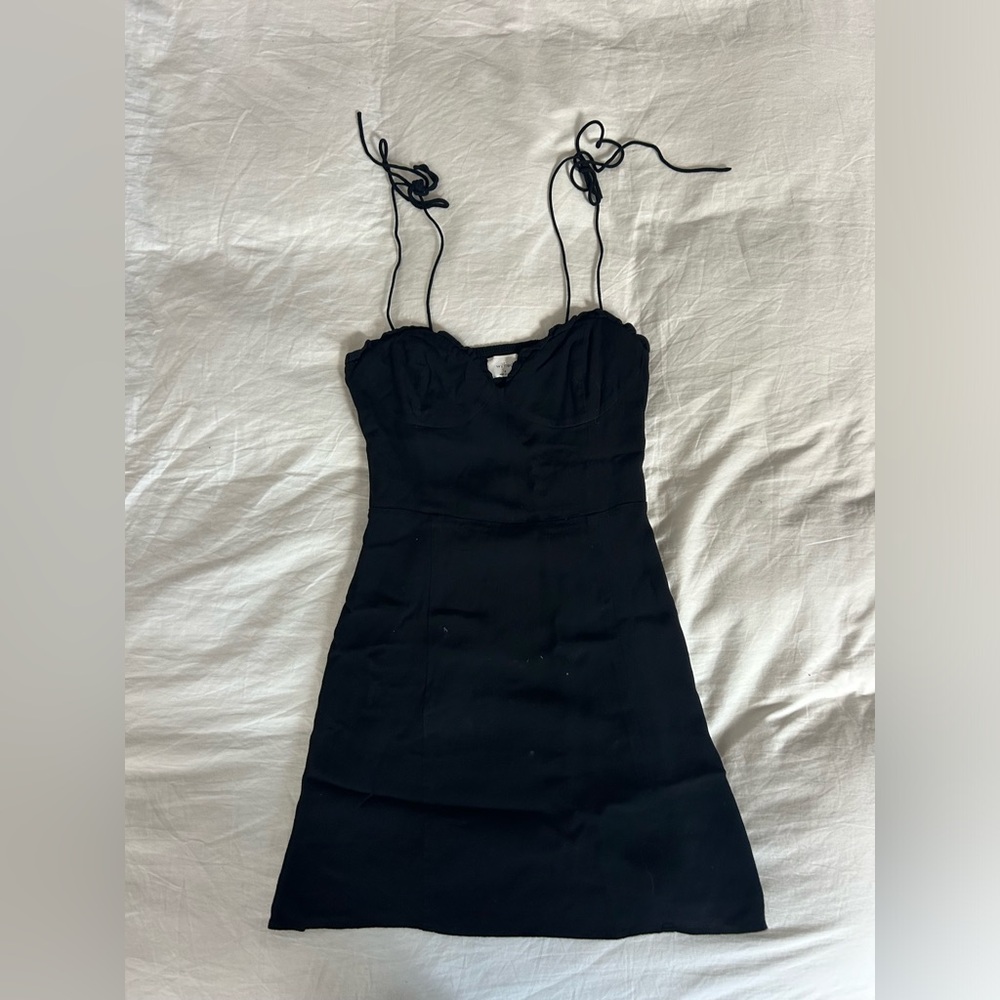 Wilfred Black Mini Dress